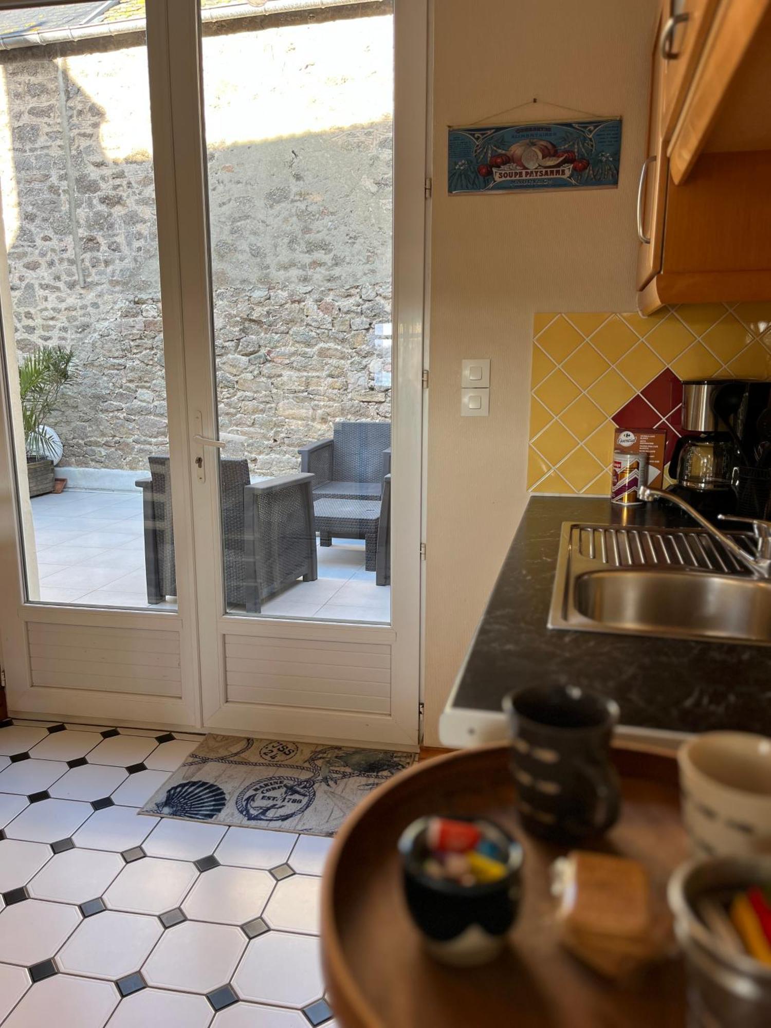 Les Transats Chambre Et Appartements Face A La Mer Barfleur Esterno foto