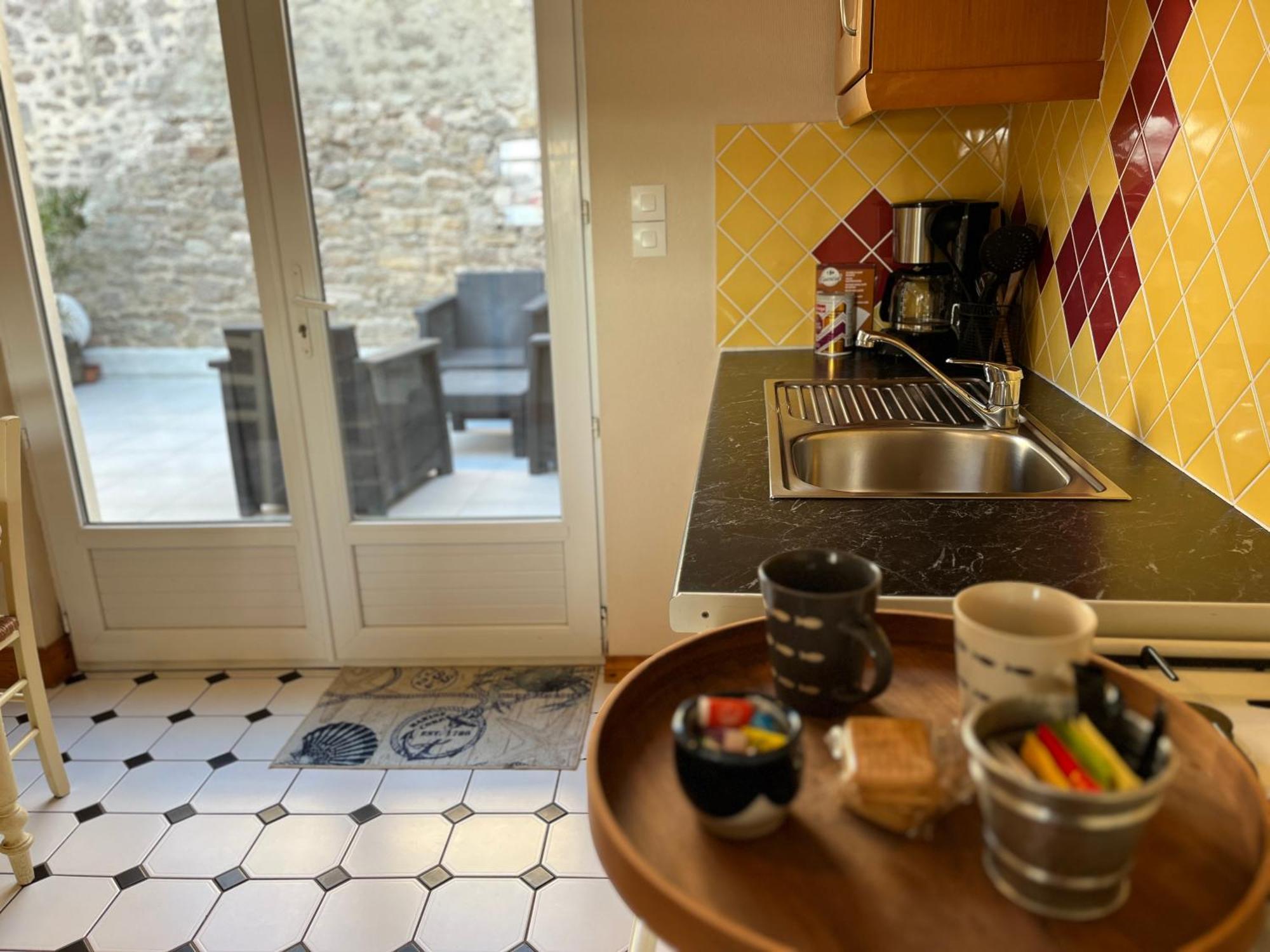 Les Transats Chambre Et Appartements Face A La Mer Barfleur Esterno foto