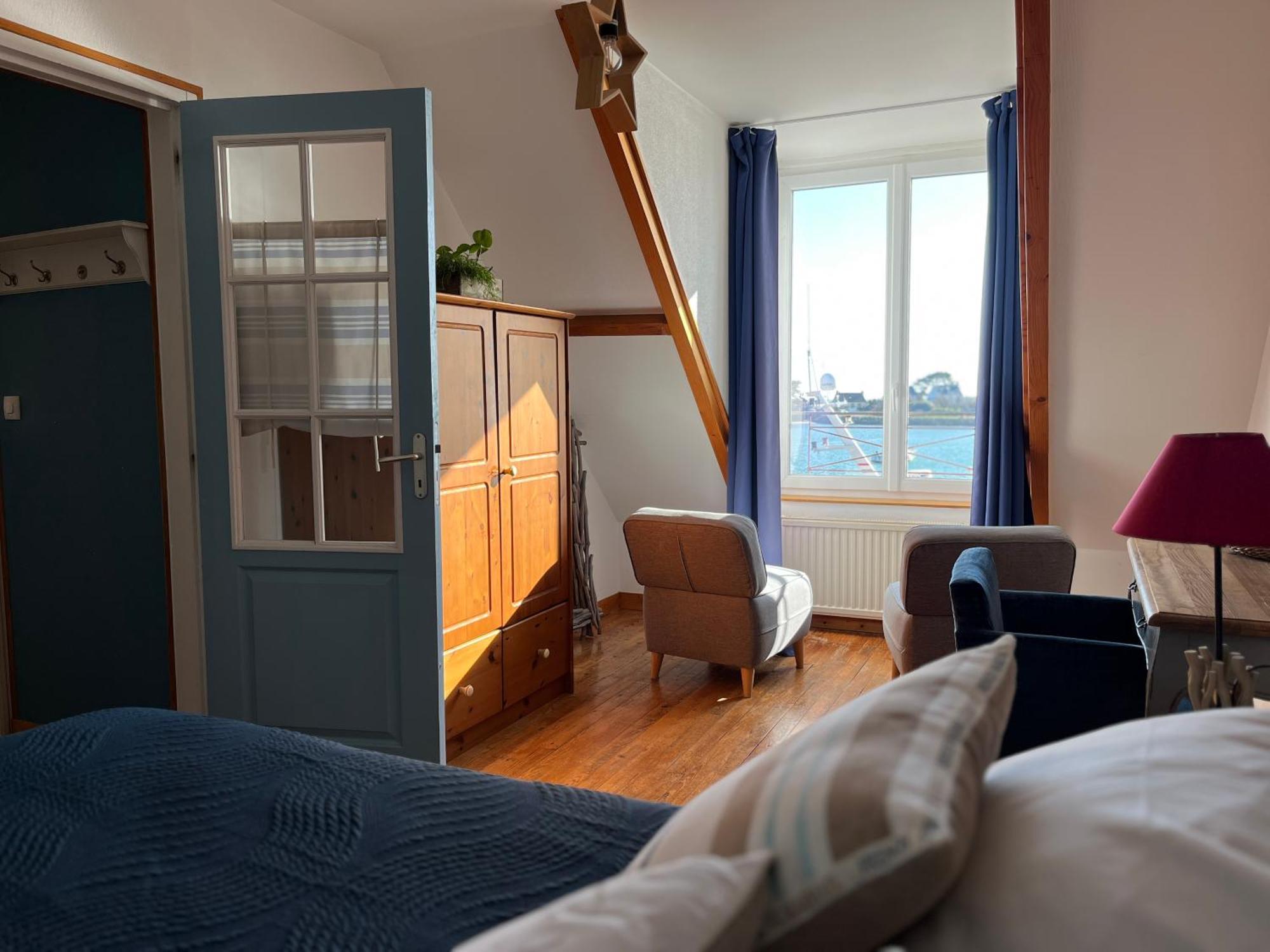 Les Transats Chambre Et Appartements Face A La Mer Barfleur Esterno foto