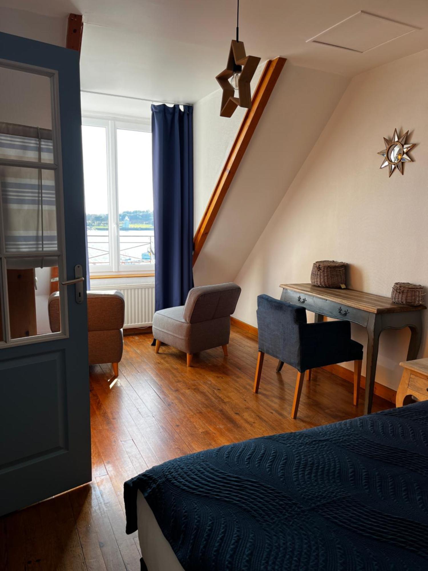 Les Transats Chambre Et Appartements Face A La Mer Barfleur Esterno foto