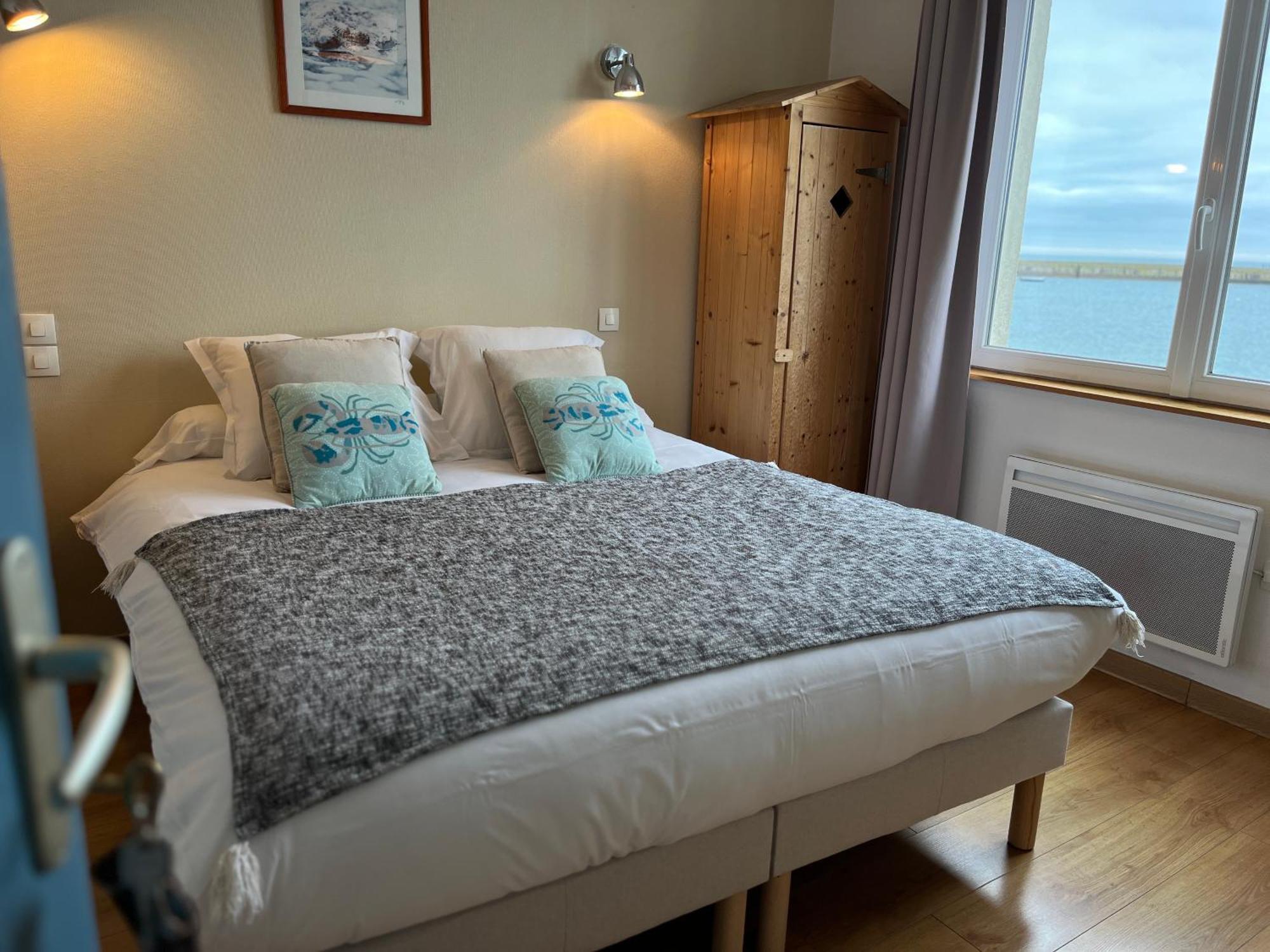 Les Transats Chambre Et Appartements Face A La Mer Barfleur Esterno foto
